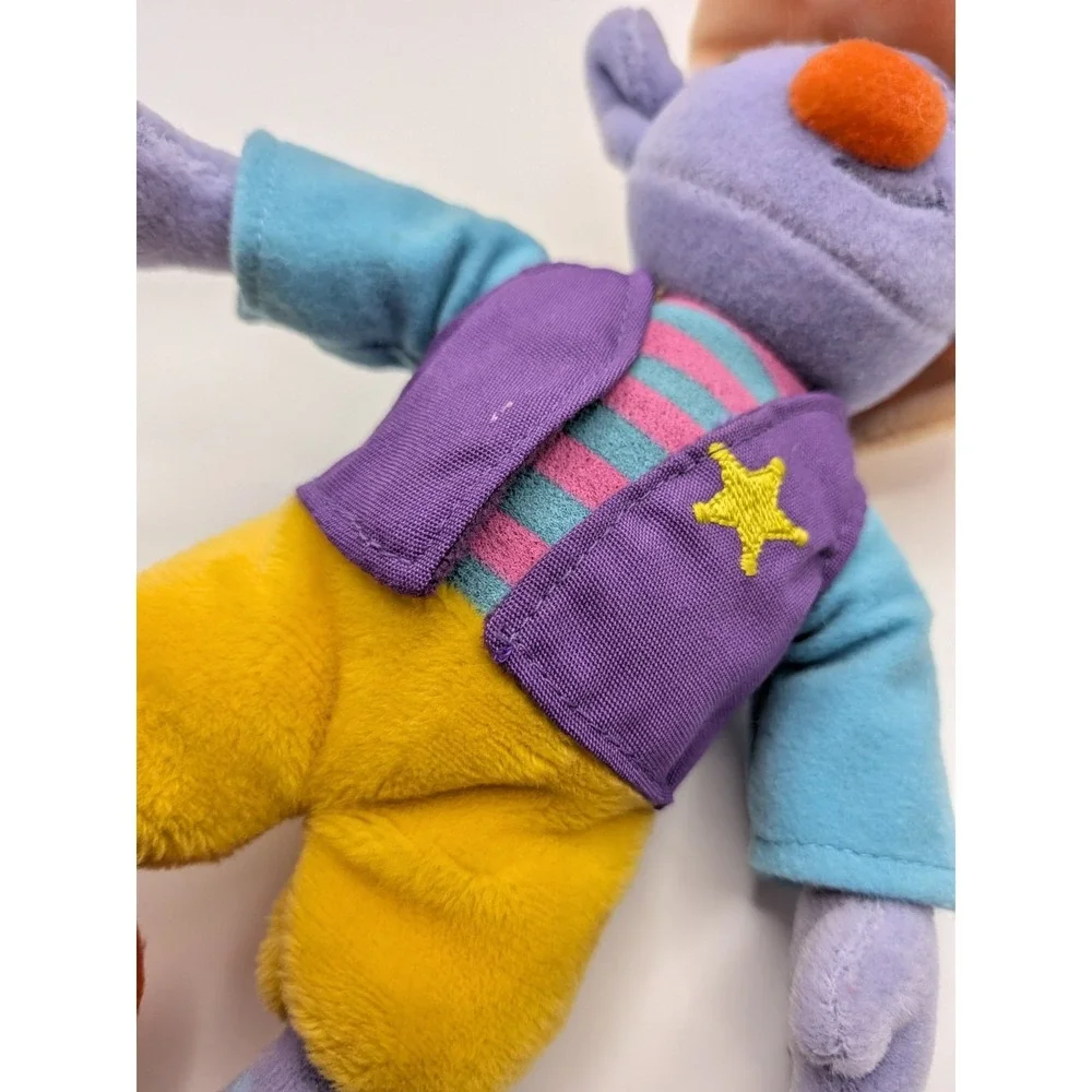 Disney Jojo's Circus Skeebo the Sheriff Stuffed Toy‎ Plush Doll Cowboy Clown